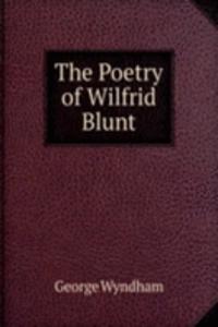 Poetry of Wilfrid Blunt