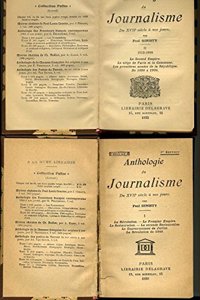 Anthologie du journalisme du 17e si*cle  nos jours