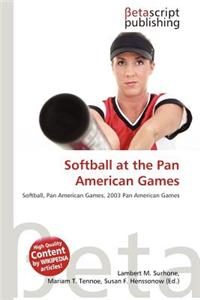 Softball at the Pan American Games