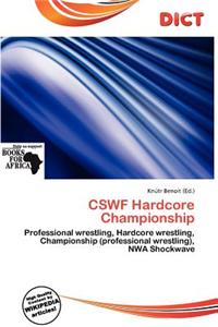 Cswf Hardcore Championship
