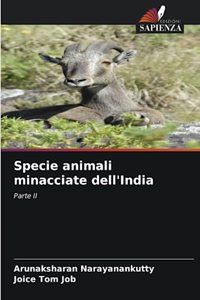 Specie animali minacciate dell'India