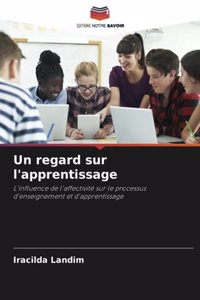 regard sur l'apprentissage