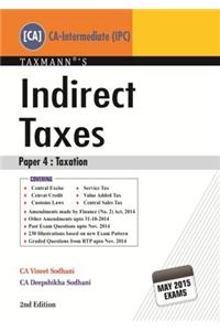 Indirect Taxes (Paper 4 : Taxation)