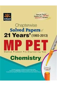 Chapterwise 21 Years' Solved Papers Mp Pet Chemistry