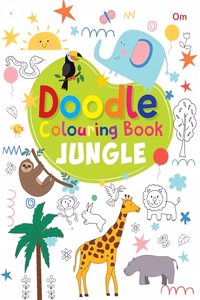 Colouring Book: Doodle Colouring Book Jungle