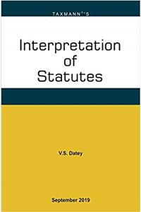 Interpretation Of Statutes