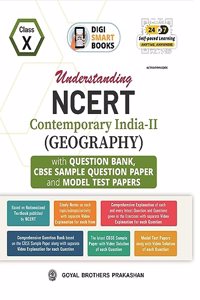 DIGI SMART BOOKS Understanding NCERT Contemporary India -II (Geography) for Class 10