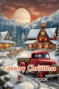 Country Christmas Coloring Book
