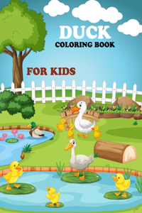 Duck Coloring Book For Kids