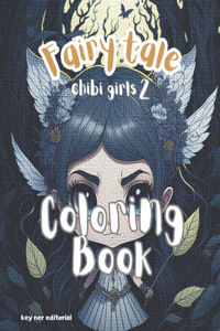 Fairy tale chibi girls 2 coloring book