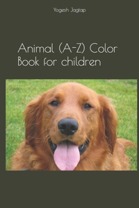 Animal (A-Z) Color Book for children