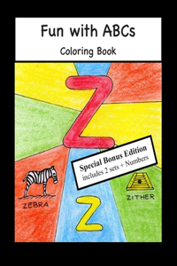 Fun with ABCs coloring book