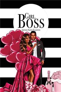 Girl boss édition Saint-Valentin carnet de notes à citations