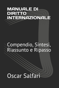 Manuale Di Diritto Internazionale