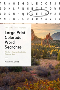 Large Print Colorado Word Searches