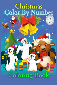 Christmas Color By Number Coloring Book