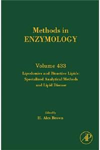 Lipidomics and Bioactive Lipids: Specialized Analytical Methods and Lipids in Disease