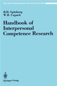 Handbook of Interpersonal Competence Research