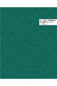Ringed Dots Pattern Composition Notebook