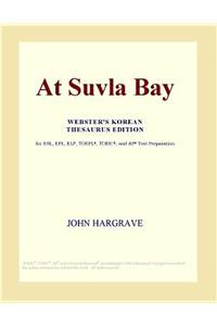At Suvla Bay (Webster's Korean Thesaurus Edition)