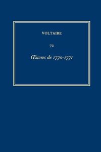 Œuvres complètes de Voltaire (Complete Works of Voltaire) 72