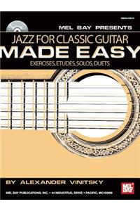 Jazz for Classic Guitar Made Easy
