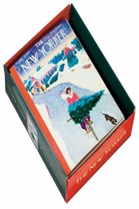 New Yorker Lady on a Bike Notecards