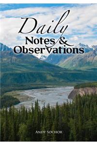 Daily Notes & Observations
