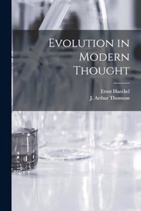 Evolution in Modern Thought