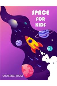 Coloring Books Space For Kids