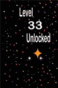 Level 33 unlocked