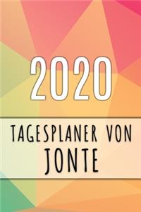 2020 Tagesplaner von Jonte