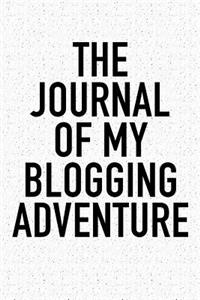 The Journal of My Blogging Adventure