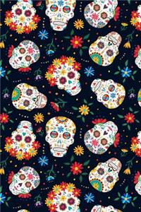 Day Of The Dead Pattern Sugar Skull Santa Muerte 11