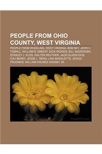 People from Ohio County, West Virginia