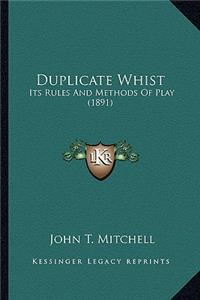 Duplicate Whist