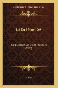 Loi Du 2 Mars 1908