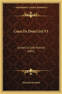 Cours De Droit Civil V3