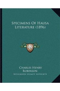 Specimens Of Hausa Literature (1896)