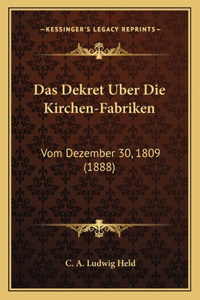 Dekret Uber Die Kirchen-Fabriken