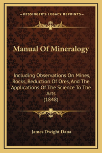 Manual Of Mineralogy