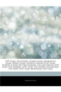 Articles on 1927 Films, Including