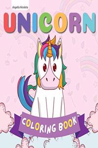 Unicorn Coloring Book