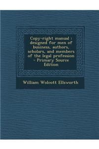 Copy-Right Manual