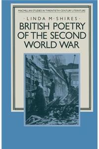 British Poetry of the Second World War