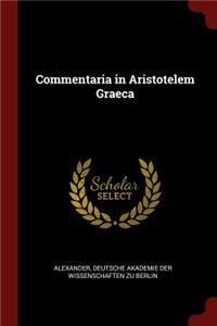 Commentaria in Aristotelem Graeca