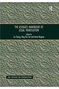 Ashgate Handbook of Legal Translation