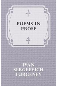 Poems In Prose