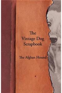 Vintage Dog Scrapbook - The Afghan Hound