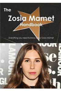 Zosia Mamet Handbook - Everything You Need to Know about Zosia Mamet